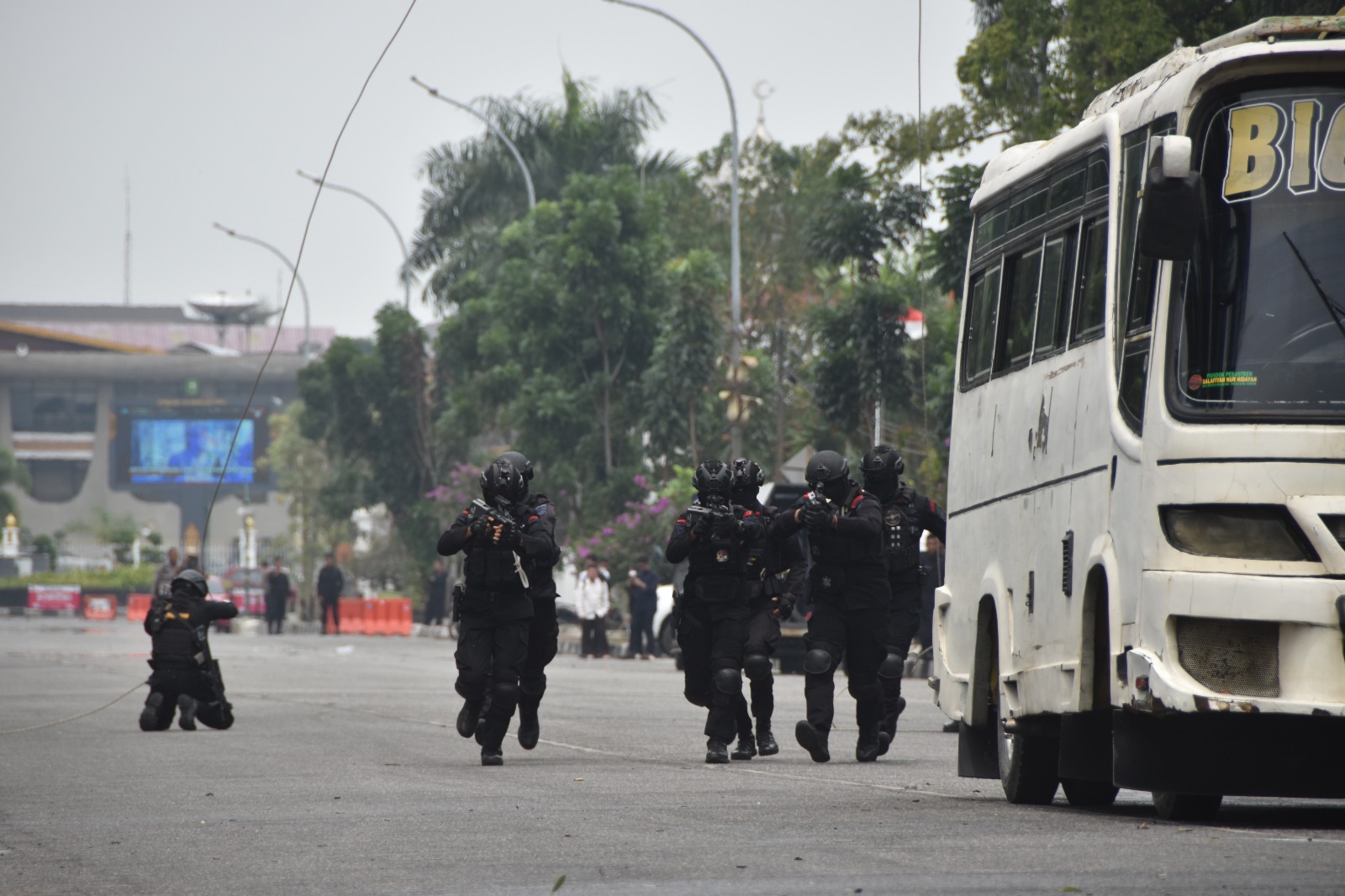 Polda Riau Bentuk Tim Khusus Anti Kejahatan Jalanan, Dilatih Intensif Dansat Brimob